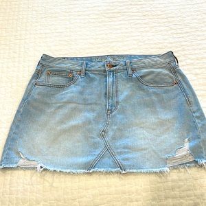 American Eagle jean mini skirt